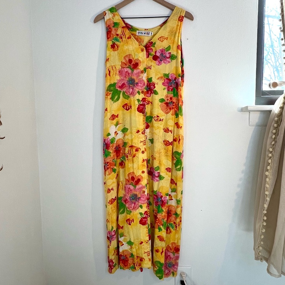 Jams World Hawaiian Dress with Pockets